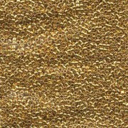 Miyuki Delica Beads 2,2mm DBM0031 metallic 24 Karat Gold plated 7,2 Gr.