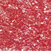 Miyuki Hexagon Beads 8C-2774 3mm colorlined irisierend Salmon 11gr