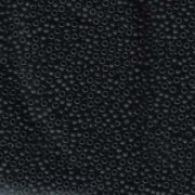 Miyuki Rocailles Beads 1,5mm 401F opaque matte Black ca 11gr