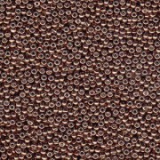 Miyuki Rocailles Beads 3mm 4213 Duracoat galvanized Dark Mauve ca 22gr