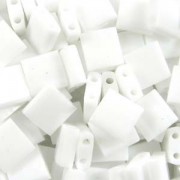 Miyuki Tila Beads 5mm Opaque White TL0402 7,2gr