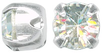 Swarovski Elements Chaton Montees 6mm Crystal 10 Stück