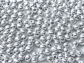 Miyuki Tropfen Beads 3,4mm Czech Coating 55006 Crystal Full Labrador ca 10 gr