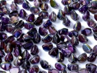 Pinch Beads 5x3mm Crystal Magic Purple 50 Stück