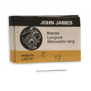 John James Needles Sharps 25 Stück Grösse 12