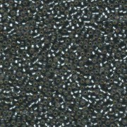 Miyuki Rocailles Beads 2mm 0021F silverlined matt Grey ca 12gr