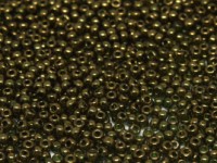 Miyuki Rocailles Beads 2mm 0307 Gold Luster Olive ca 12gr