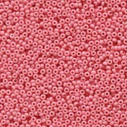 Miyuki Rocailles Beads 2mm 4463 Duracoat opaque dyed Pink ca 12gr