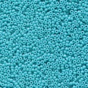 Miyuki Rocailles Beads 2mm 4480 Duracoat opaque dyed Ocean ca 12gr