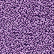 Miyuki Rocailles Beads 1,5mm 4490 Duracoat opaque dyed Dark Purple ca 11gr