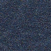 Miyuki Rocailles Beads 1,5mm 0346 magentalined Aqua Luster ca 11gr