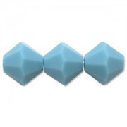 Swarovski Elements Perlen Bicones 6mm Turquoise 50 Stück