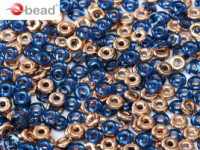 O-Beads 2x4mm 2430050-27101 Sapphire Capri Gold ca 8,1gr