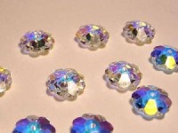 Swarovski Elements Blüten 10mm Crystal AB 6 Stück