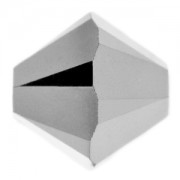 Swarovski Elements Perlen Bicones 4mm Crystal Light Chrome 2X beschichtet 100 Stück