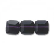 Swarovski Elements Perlen Würfel 8mm Purple Velvet 1 Stück