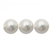 Swarovski Elements Perlen Crystal Pearls 3mm White Pearls 100 Stück