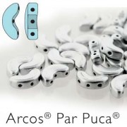 Arcos par Puca ® 5x10mm 00030-01700 Silver Aluminium matt ca 10 gr