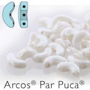 Arcos par Puca ® 5x10mm 03000-14400 Opaque Luster White ca 10 gr