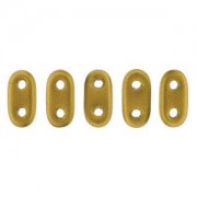 Bar-Beads 2x6mm Metallic matt Antik Gold ca 10 g