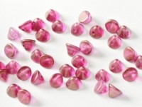 Button Beads 4mm Crystal GT French Rose ca 50 Stück
