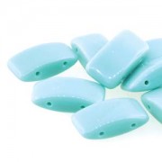 Carrier Beads 9x17mm Turquoise Green 15 Stck