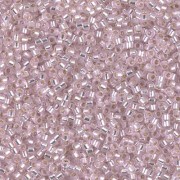 Miyuki Delica Beads 1,6mm DB1335  Dyed silverlined Pink ca 5 gr