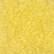Miyuki Delica Beads 1,6mm DB1401 Transparent Pale Yellow ca 5gr