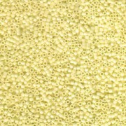 Miyuki Delica Beads 1,6mm DB1491 opaque pale Yellow ca 5 gr