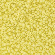 Miyuki Delica Beads 1,6mm Duracoat dyed Opaque Light Lemon Ice DB2101 ca 7,2 gr