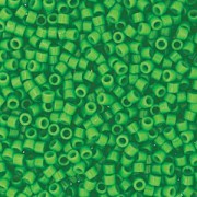 Miyuki Delica Beads 1,6mm Duracoat dyed Opaque Fiji Green DB2126 ca 7,2 gr