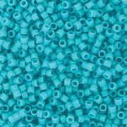 Miyuki Delica Beads 1,6mm Duracoat dyed Opaque Underwater Blue DB2130 ca 7,2 gr