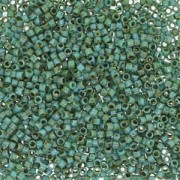 Miyuki Delica Beads 1,6mm DB2264 Picasso matt Seafoam Green ca 5gr