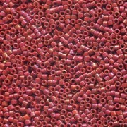 Miyuki Delica Beads 1,6mm DB2275 opaque glaced dark Red ca 5gr