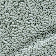 Miyuki Delica Beads 1,6mm DB2281 opaque glaced frosted Cadet Grey ca 5gr