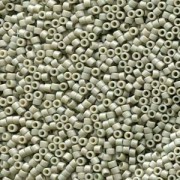 Miyuki Delica Beads 1,6mm DB2282 opaque glaced frosted Grey ca 5gr