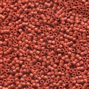 Miyuki Delica Beads 1,6mm DB2288 opaque glaced frosted Sienna ca 5gr