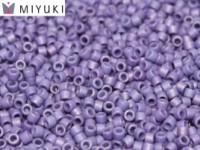 Miyuki Delica Beads 1,6mm DB2293 opaque glaced frosted Purple ca 5gr