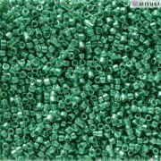 Miyuki Delica Beads 1,6mm DB2506 Duracoat Galvanized DK Aqua Green ca 5 gr