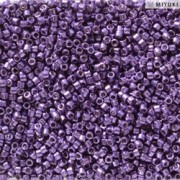 Miyuki Delica Beads 1,6mm DB2509 Duracoat Galvanized Dark Lilac ca 5 gr