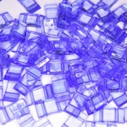 Acryl Trägerperlen 18x9x5mm Blue Violet 30 Stück