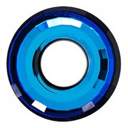 Swarovski Elements Disk Pendant 25mm Crystal Bermuda Blue 1 Stück