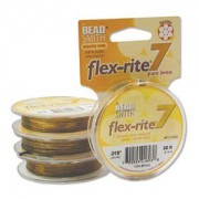 Flexrite 7strängig 0,45mm Messing 9,14m