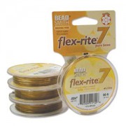 Flexrite 7strängig 0,6mm Messing 9,14m