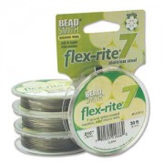 Flexrite 7strängig 0,25mm Silberfarben 9,14m