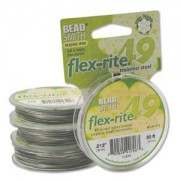 Flexrite 49strängig 0,3mm Silberfarben 9,14m