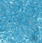 Glasschliffperlen 4mm Aqua 100 Stück