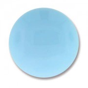 Glas Cabochon rund 24mm Turquoise Blue 1 Stück