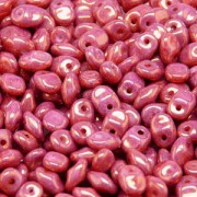 Glasperlen Superuno Beads 2,5x5mm UN0503000-14495-19 Luster Red ca 22gr