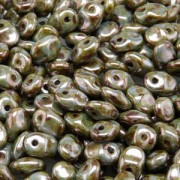 Glasperlen Superuno Beads 2,5x5mm UN0503000-65431-23 Chalk Lazure Blue ca 22gr